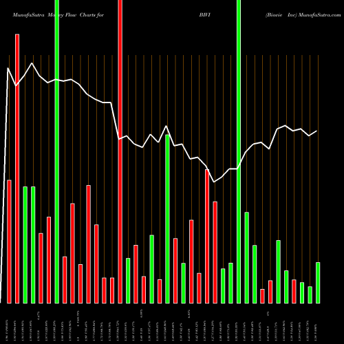 Money Flow charts share BIVI Biovie Inc NASDAQ Stock exchange 