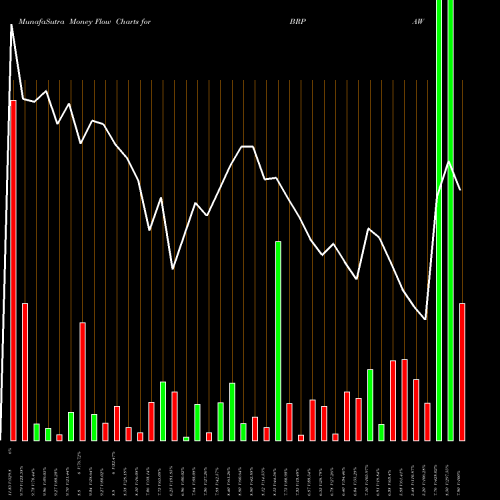 Money Flow charts share BRPAW Big Rock Partners Acquisition Corp. NASDAQ Stock exchange 