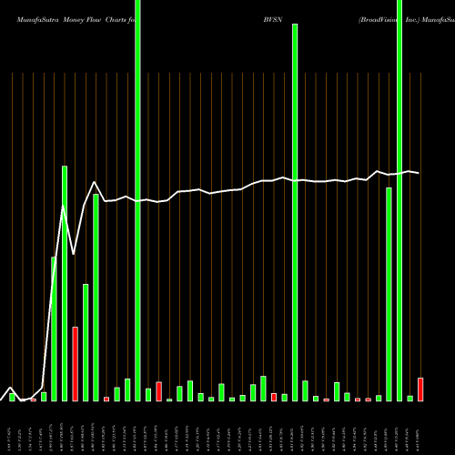 Money Flow charts share BVSN BroadVision, Inc. NASDAQ Stock exchange 