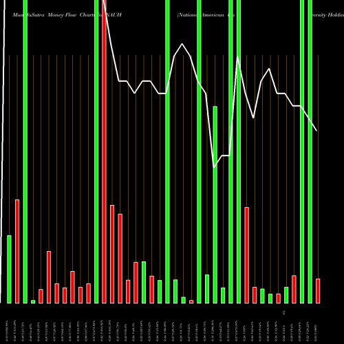 Money Flow charts share NAUH National American University Holdings, Inc. NASDAQ Stock exchange 