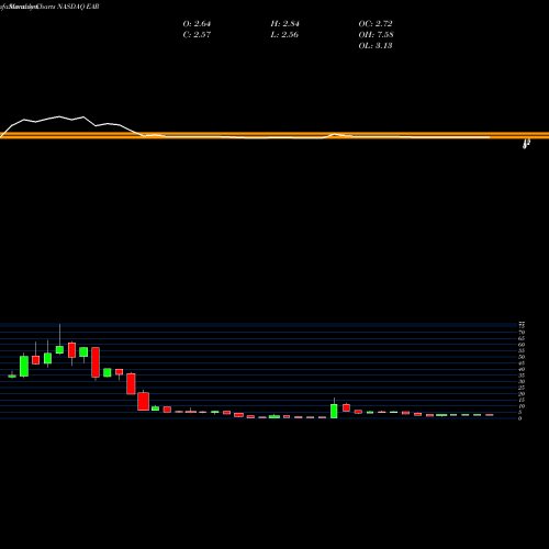 Monthly charts share EAR Eargo Inc NASDAQ Stock exchange 