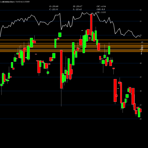 Monthly charts share LSXMB Liberty Media Corporation NASDAQ Stock exchange 