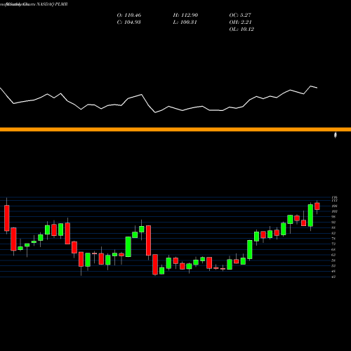 Monthly charts share PLMR Palomar Holdings Inc NASDAQ Stock exchange 