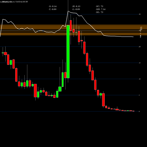 Monthly charts share RUBY Rubius Therapeutics, Inc. NASDAQ Stock exchange 