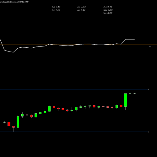 Monthly charts share STB Student Transportation Inc NASDAQ Stock exchange 