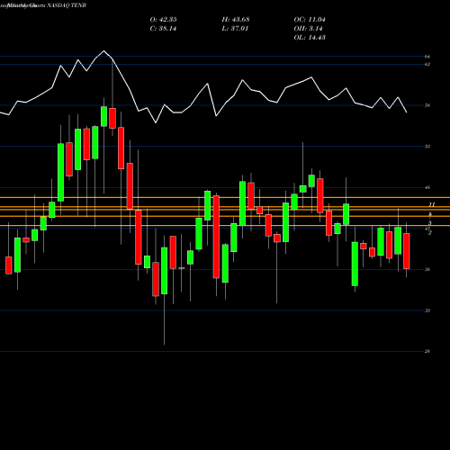 Monthly charts share TENB Tenable Holdings, Inc. NASDAQ Stock exchange 