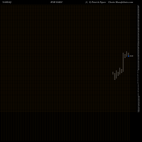 Free Point and Figure charts Burning Rock Biotech Limited ADR BNR share NASDAQ Stock Exchange 