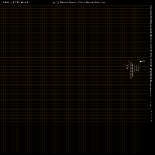 Free Point and Figure charts B. Riley Financial Inc 6.375% Senior Notes Due RILYM share NASDAQ Stock Exchange 