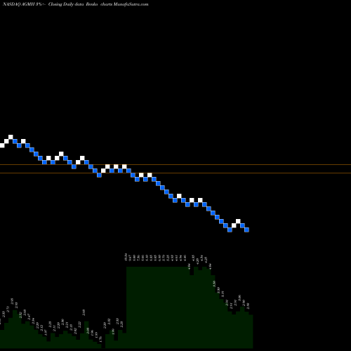 Free Renko charts AGM Group Holdings Inc. AGMH share NASDAQ Stock Exchange 