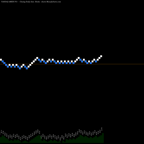 Free Renko charts Apollo Medical Holdings, Inc. AMEH share NASDAQ Stock Exchange 