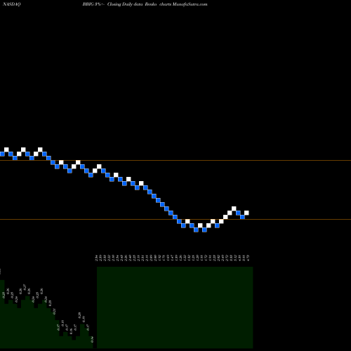 Free Renko charts Vinco Ventures Inc BBIG share NASDAQ Stock Exchange 