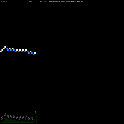 Free Renko charts Bull Horn Holdings Corp BHSEU share NASDAQ Stock Exchange 