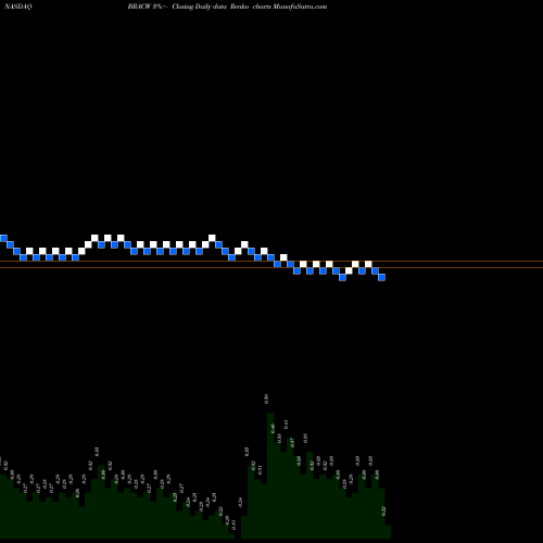 Free Renko charts Black Ridge Acquisition Corp. BRACW share NASDAQ Stock Exchange 