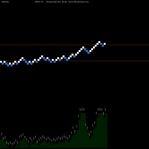 Free Renko charts Brooge Holdings Ltd BROG share NASDAQ Stock Exchange 