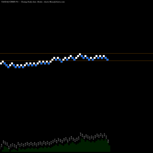 Free Renko charts CBM Bancorp, Inc. CBMB share NASDAQ Stock Exchange 