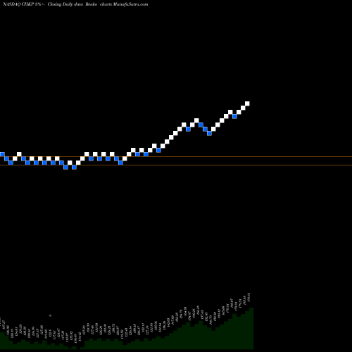 Free Renko charts Check Point Software Technologies Ltd. CHKP share NASDAQ Stock Exchange 