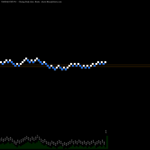 Free Renko charts Cardiovascular Systems, Inc. CSII share NASDAQ Stock Exchange 