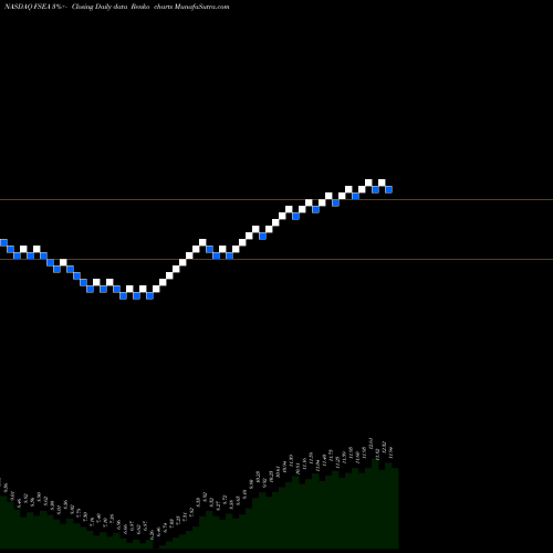 Free Renko charts First Seacoast Bancorp FSEA share NASDAQ Stock Exchange 