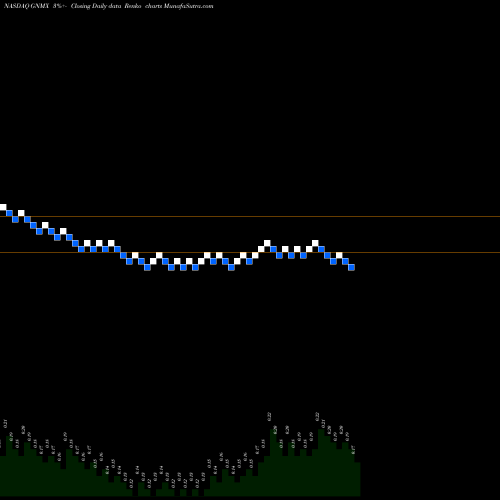 Free Renko charts Aevi Genomic Medicine, Inc. GNMX share NASDAQ Stock Exchange 