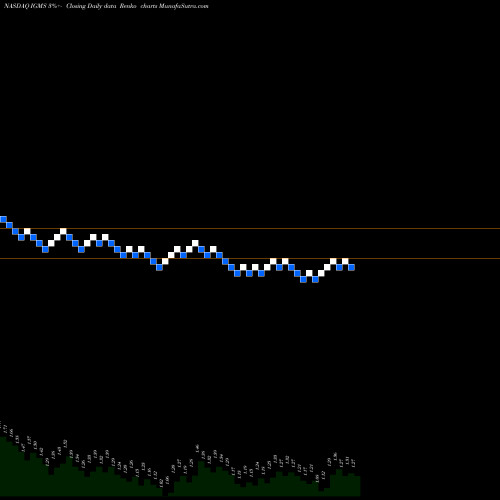 Free Renko charts Igm Biosciences Inc IGMS share NASDAQ Stock Exchange 