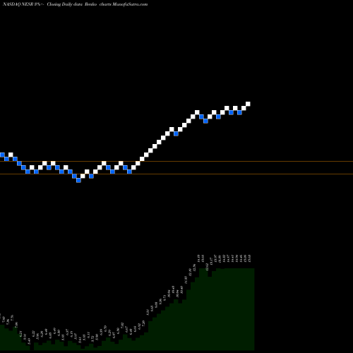 Free Renko charts National Energy Services Reunited Corp. NESR share NASDAQ Stock Exchange 