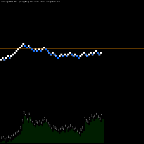 Free Renko charts Payment Data Systems, Inc. PYDS share NASDAQ Stock Exchange 