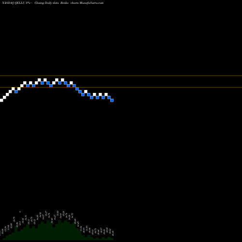 Free Renko charts Qell Acquisition Corp QELLU share NASDAQ Stock Exchange 