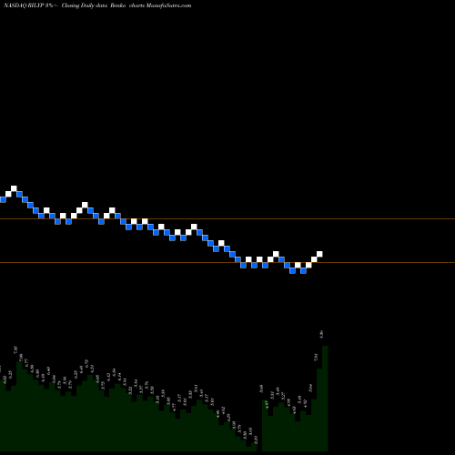 Free Renko charts B. Riley Financial Inc RILYP share NASDAQ Stock Exchange 