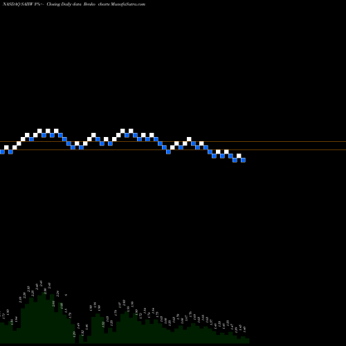Free Renko charts Software Acquisition Group Inc II WT SAIIW share NASDAQ Stock Exchange 
