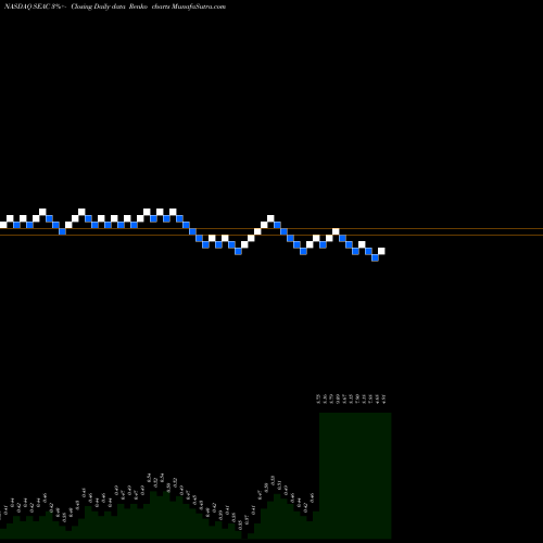 Free Renko charts SeaChange International, Inc. SEAC share NASDAQ Stock Exchange 