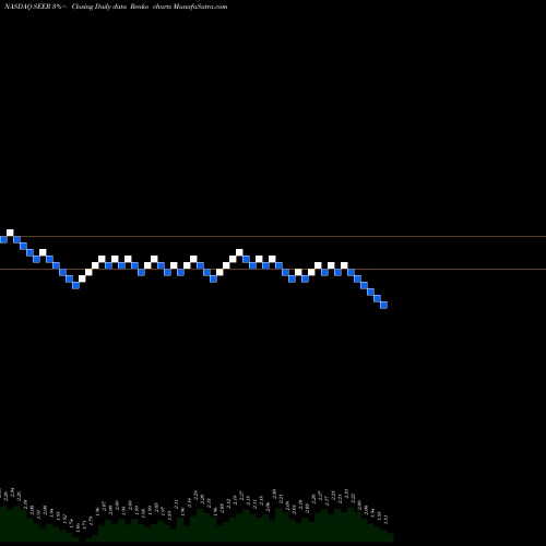 Free Renko charts Seer Inc Cl A SEER share NASDAQ Stock Exchange 