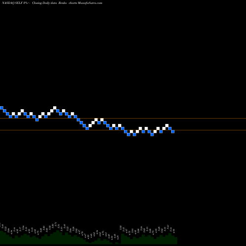 Free Renko charts Global Self Storage, Inc. SELF share NASDAQ Stock Exchange 