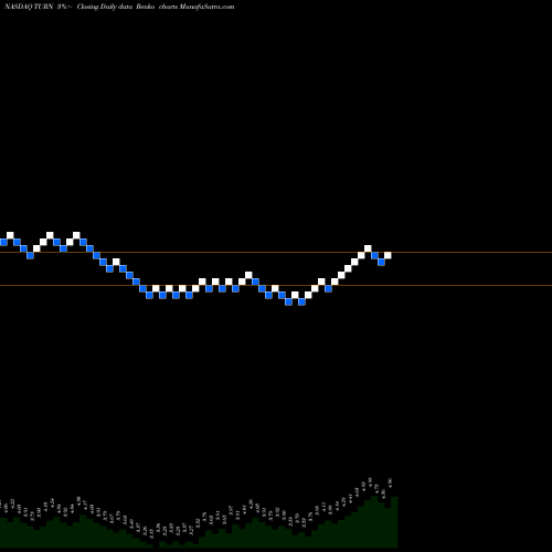 Free Renko charts 180 Degree Capital Corp. TURN share NASDAQ Stock Exchange 