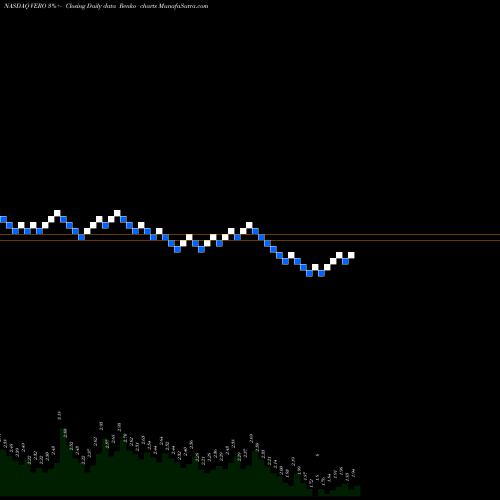 Free Renko charts Venus Concept Inc VERO share NASDAQ Stock Exchange 
