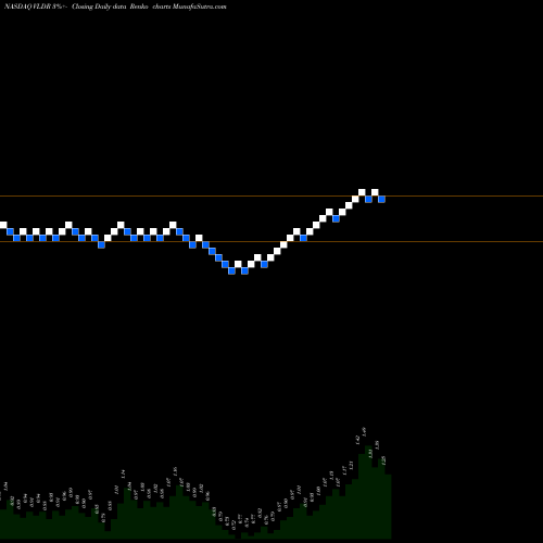 Free Renko charts Velodyne Lidar Inc. VLDR share NASDAQ Stock Exchange 