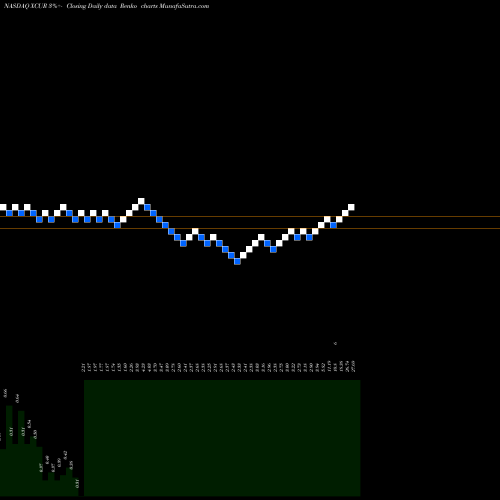 Free Renko charts Exicure Inc XCUR share NASDAQ Stock Exchange 