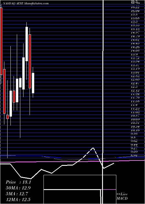  monthly chart AudioeyeInc