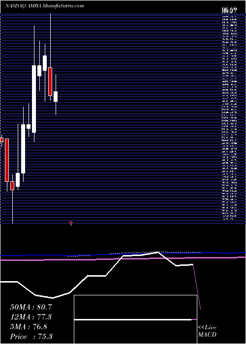  monthly chart AmbarellaInc