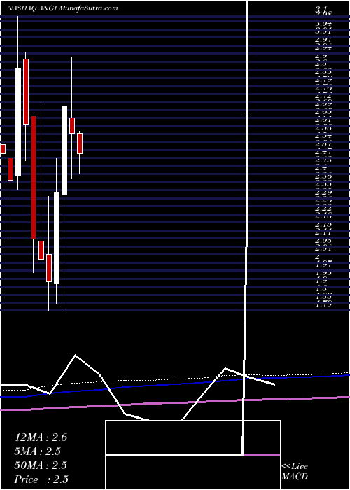  monthly chart AngiHomeservices
