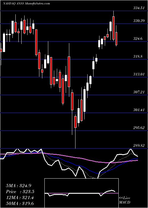  Daily chart ANSYS, Inc.