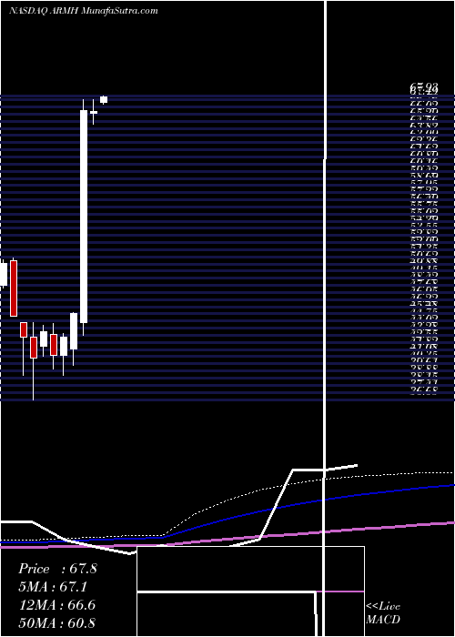  monthly chart ArmHoldings