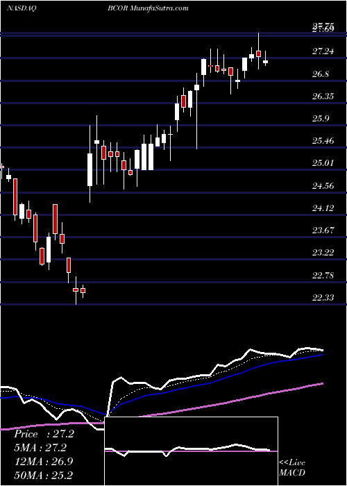  Daily chart BlucoraInc