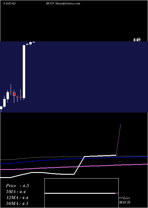  monthly chart BrightcoveInc