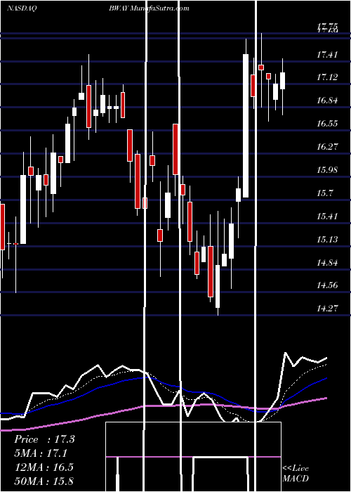  Daily chart Brainsway Ltd ADR