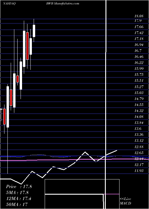  monthly chart BridgewaterBancshares