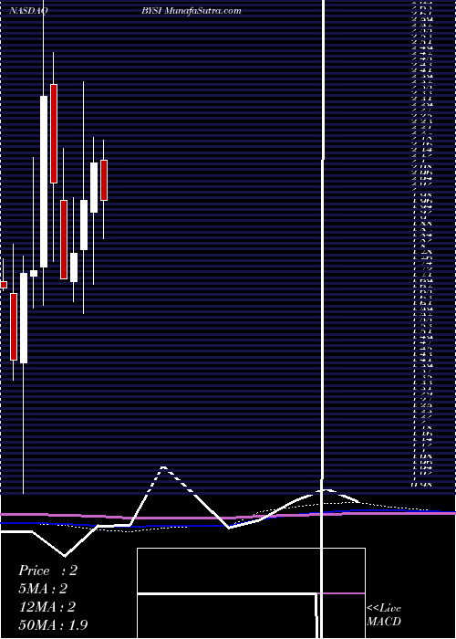  monthly chart BeyondspringInc