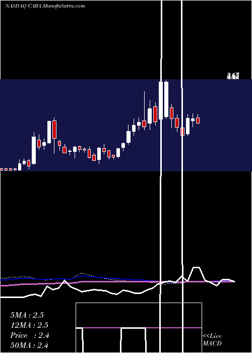  weekly chart CabalettaBio