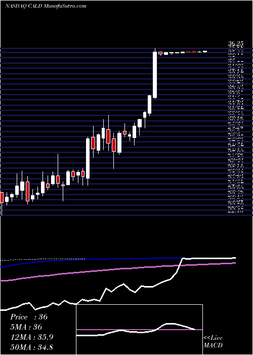  weekly chart CallidusSoftware