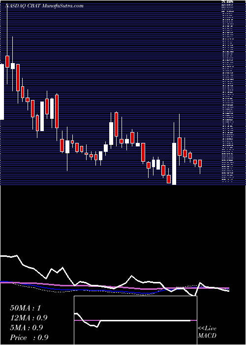  weekly chart CbakEnergy