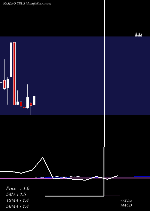  monthly chart CibusCorp